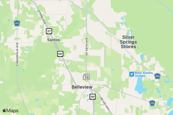 Sozo Kids Charity Golf Event location map image