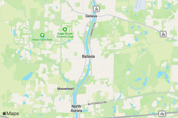 SPRA Euchre Tournament location map image