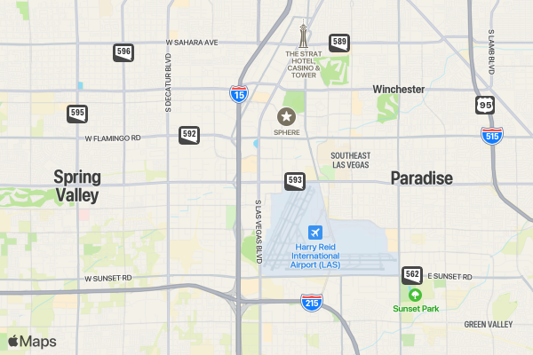 TechNet Conferences Elevate Your Tech Experience in Las Vegas March 10th to 12th 2024 location map image