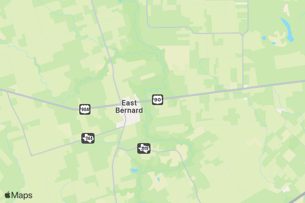 Texas Gun Shows East Bernard May 17-18 location map image
