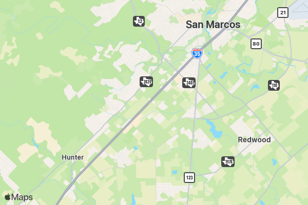 Texas Gun Shows Hondo Sept 6-7 location map image