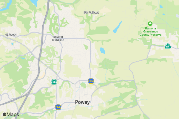 Thanksgiving Camp - Poway, CA location map image