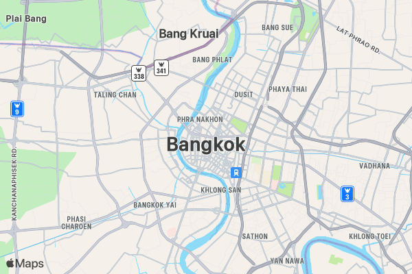 The Stone Thai HD location map image