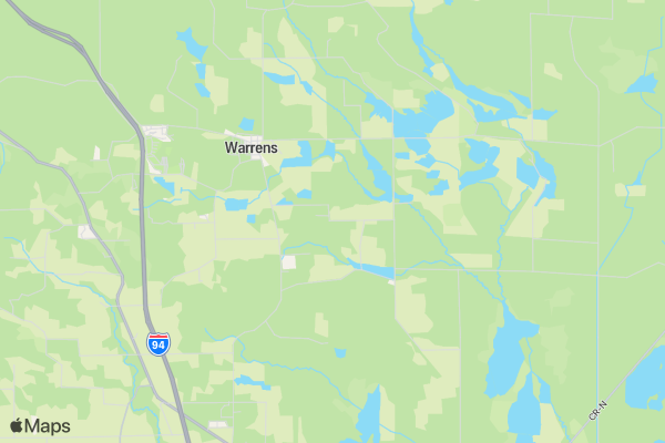 Mission 32 - Tomah Warrens Sportsman's Alliance  location map image