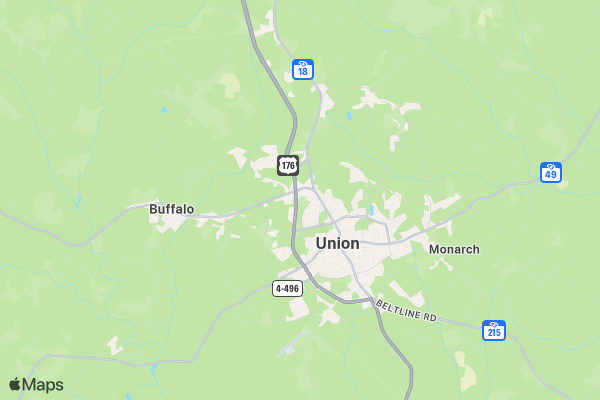 Union County Agricultural Fair location map image