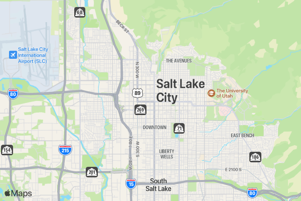 Utah Ghost Tours - Private Bus Tours location map image