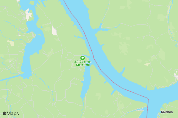 VILLAINS & VETS FISHING TOURNAMENT location map image