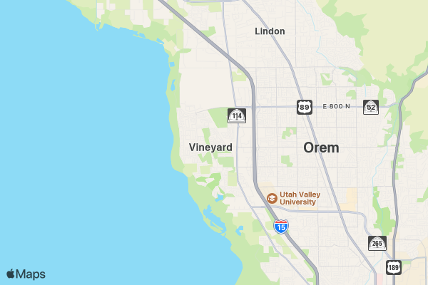 Vineyard Lu'au location map image