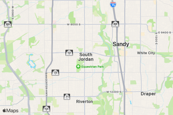WARPA Rec Management Software Lunch & Learn location map image
