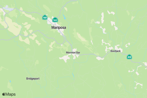 Yosemite Goddess Festival location map image