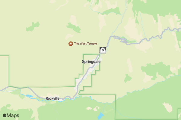 Zion Yoga and Wellness Festival location map image