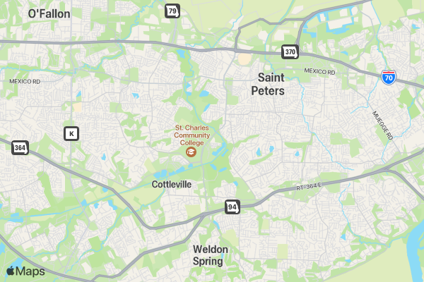 21st Annual Boone Trail Corvette Club Charity Car Show location map image