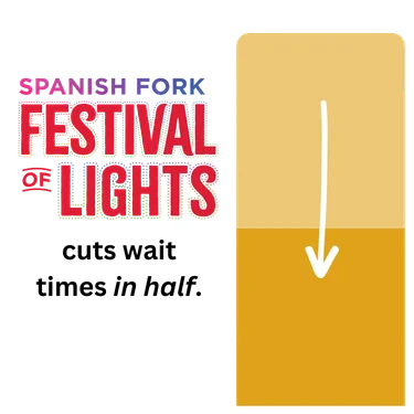 Festival of lights cuts wait times in half