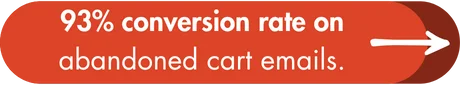 93% conversion rate on abandoned cart emails.