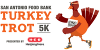 San Antonio Food Bank Turkey Trot 5k Logo