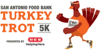 San Antonio Food Bank Turkey Trot 5k Logo