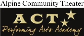 Alpine Community Theater logo