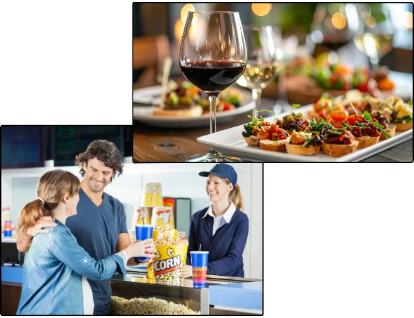 food beverage concessions sales